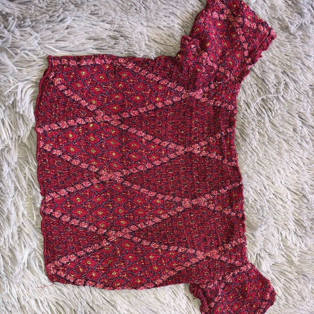 Kendall and Kylie Multicolored Crop Top